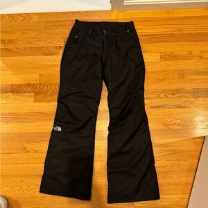 Women’s The North Face black snow pants